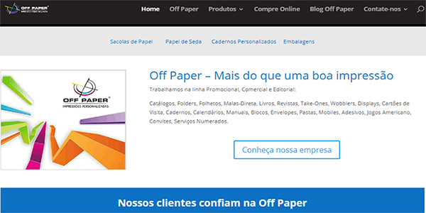 Portfólio Sites - OffPaper 2