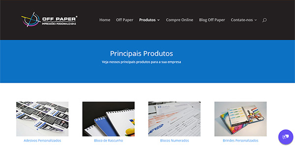 Portfólio Sites - OffPaper 3