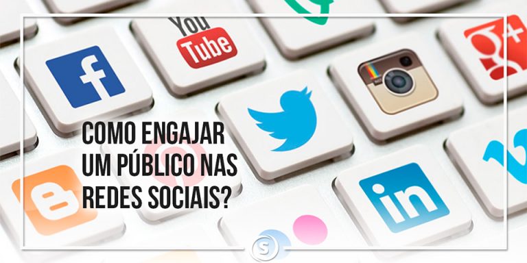 engajar um público nas redes sociais