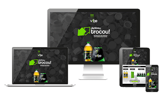 Hotsites para bens de consumo