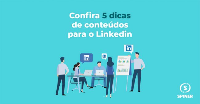 conteúdos para o LinkedIn