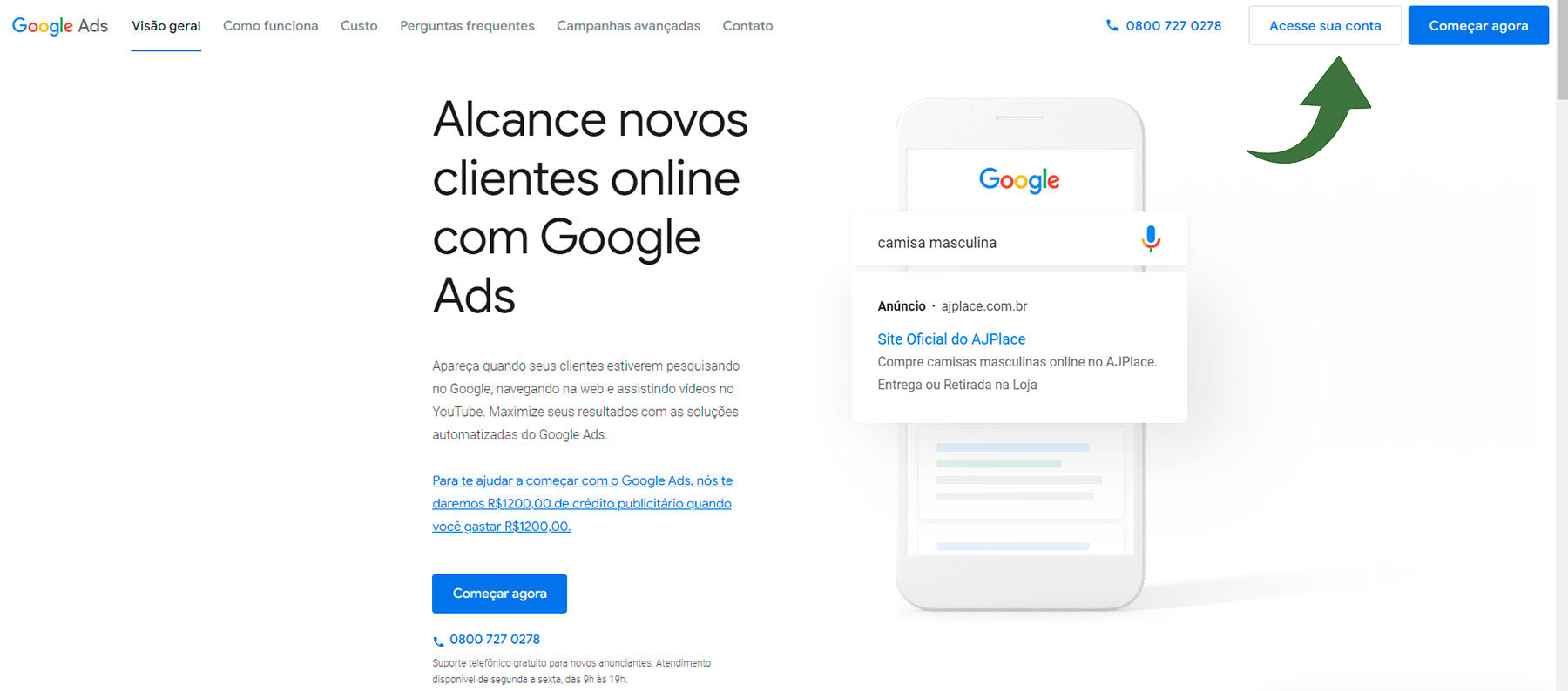 Candidate-se à faturação mensal - Google Ads Ajuda