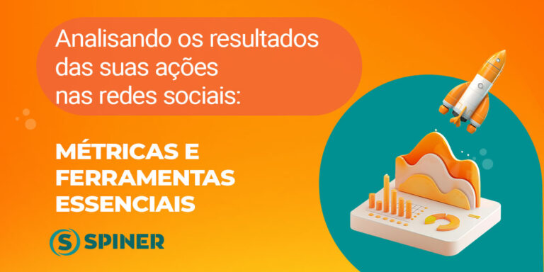 Analisando os resultados das suas ações nas redes sociais métricas e ferramentas essenciais redes sociais e a imagem possui o texto Analisando os resultados das suas ações nas redes sociais métricas e ferramentas essenciais