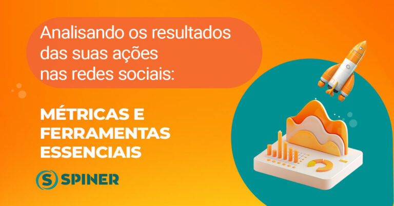Analisando os resultados das suas ações nas redes sociais métricas e ferramentas essenciais redes sociais e a imagem possui o texto Analisando os resultados das suas ações nas redes sociais métricas e ferramentas essenciais