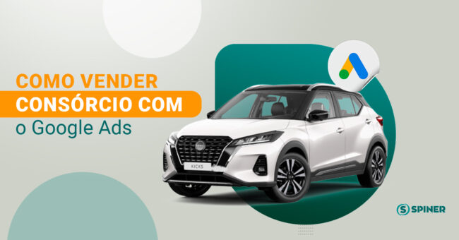 vender consórcio com google ads e a imagem possui o texto Como vender consórcio com o Google Ads