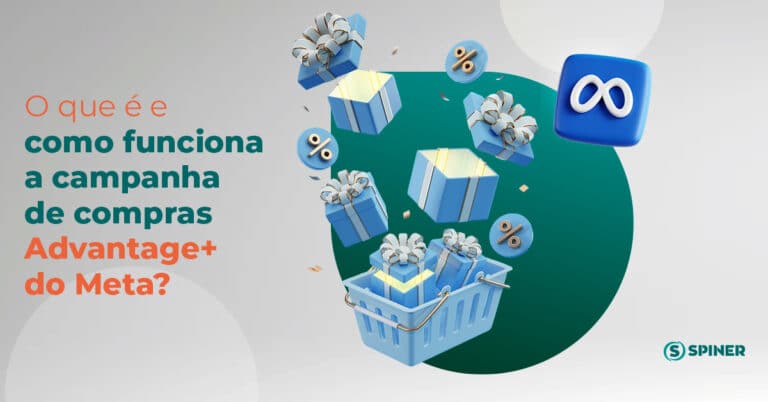 O que é e como funciona a campanha de compras Advantage_ do Meta_ campanha de compras Advantage e a imagem possui o texto O que é e como funciona a campanha de compras Advantage+ do Meta?
