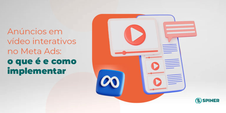 Anúncios em vídeo e a imagem possui o texto Anúncios em vídeo interativos no Meta Ads: o que é e como implementar